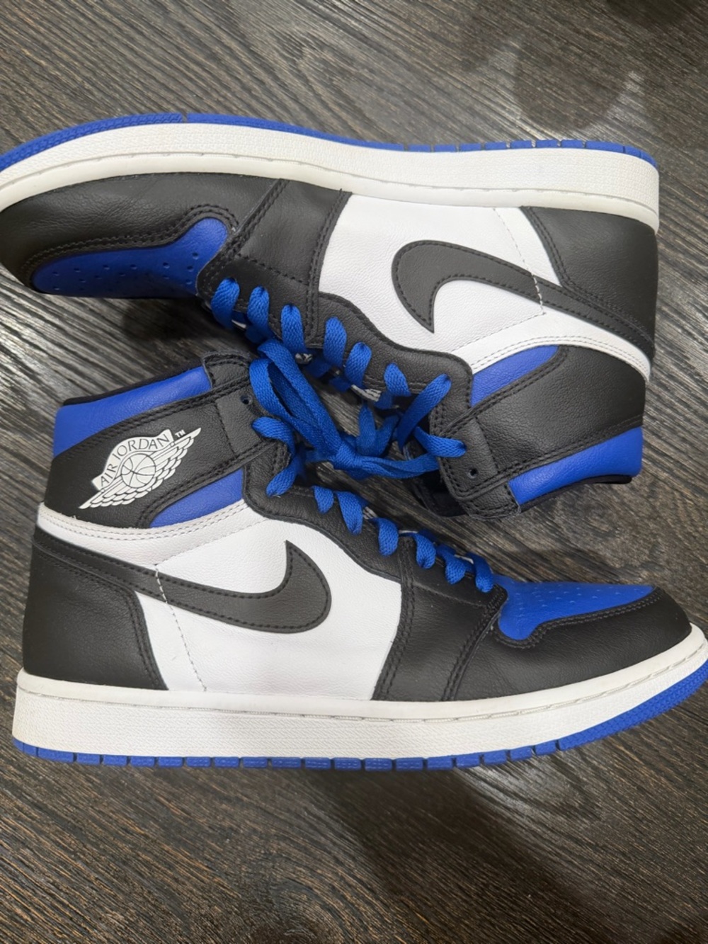 Jordan 1 Retro OG High Royal Toe- men’s size 9